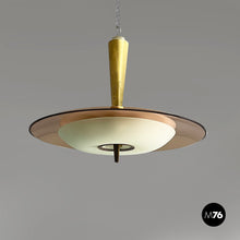 Charger l'image dans la galerie, Chandelier 1462 by Max Ingrand for Fontana Arte, 1950s
