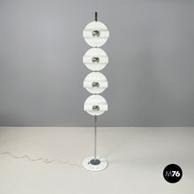 Load image into Gallery viewer, Floor lamp in white metal, 1970s
