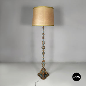 Floor lamp in wood, 1940s