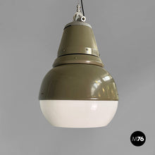 将图片加载到图库查看器，Chandelier Genova 4053 by Oscar Torlasco for Fabbrica Apparecchi Illuminazione Greco, 1960s

