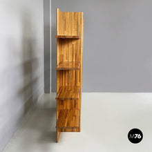 Load image into Gallery viewer, Wooden bookcase by Pools Shop, 1980s
