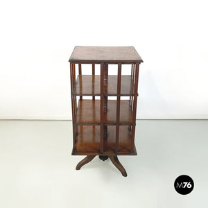 Revolving bookcase in wood, 1920s