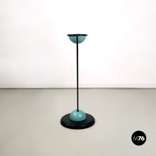 Load image into Gallery viewer, Floor ashtray light blue and black
