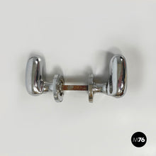 Load image into Gallery viewer, Chromed metal handles and locks by Luigi Caccia Dominioni for Azucena, 1960s
