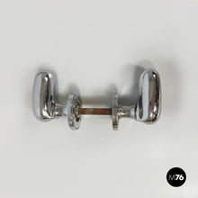 将图片加载到图库查看器，Chromed metal handles and locks by Luigi Caccia Dominioni for Azucena, 1960s
