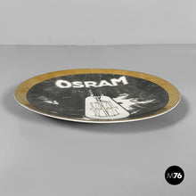 将图片加载到图库查看器，Decorative plate Osram by Fornasetti, 1970s
