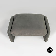 画像をギャラリービューアに読み込む, Pouf Maralunga by Vico Magistretti for Cassina, 1970s
