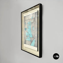 Load image into Gallery viewer, Abstract painting on paper, 1980s
