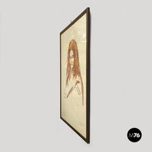 将图片加载到图库查看器，Portrait of a person on paper, 1973
