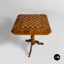 Carica l'immagine nel visualizzatore di Gallery, Wooden chessboard table, 1930s
