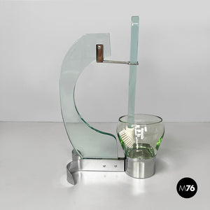Glass toilet brush, 1970s