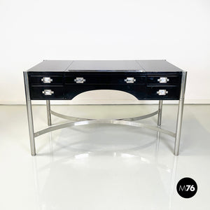 Lacquered wood desk by  D.I.D., 1970s