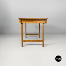 画像をギャラリービューアに読み込む, Desk in blue laminate and wood, 1960s
