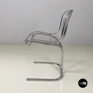 Chair in metal, 1970s