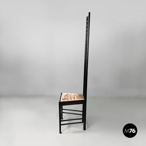 Chairs Hill House by Charles Rennie Mackintosh for Cassina, 1980s