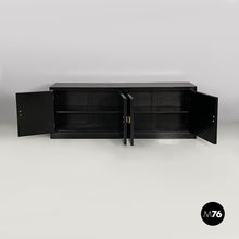 Load image into Gallery viewer, Sideboard in black wood, 1930s

