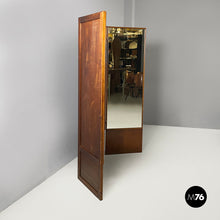 Load image into Gallery viewer, Self-supporting floor mirror in wood, 1940s
