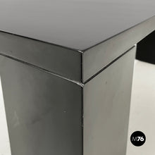 将图片加载到图库查看器，Coffe table in black wood, 1980s
