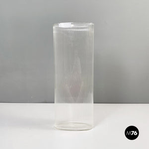 Glass vase by Roberto Faccioli, 1990s