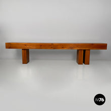 Carica l'immagine nel visualizzatore di Gallery, Solid wood console, 1970s
