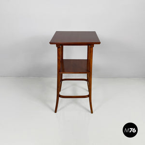Square wooden pedestal, 1920s