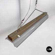Carica l&#39;immagine nel visualizzatore di Gallery, Metal chandelier with chain, 1940s
