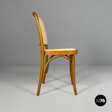 Load image into Gallery viewer, Chairs in beechwood and Vienna straw, 1970s
