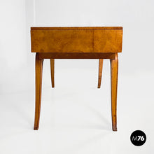Load image into Gallery viewer, Walnut wood desk for Hille of London, 1920s
