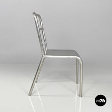 Charger l&#39;image dans la galerie, Aluminum chairs, 1970s
