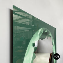 画像をギャラリービューアに読み込む, Wall mirror by Ugo Nespolo for Rimadesio, 1980s
