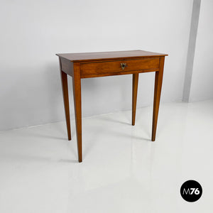 Wooden desk with drawer, 1750s