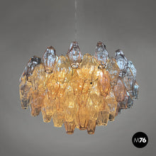 画像をギャラリービューアに読み込む, Chandelier Poliedri by Carlo Scarpa for Venini, 1960s

