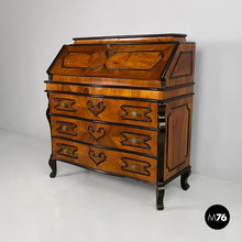 Carica l'immagine nel visualizzatore di Gallery, Wooden chest of drawers with decorations, 1950s
