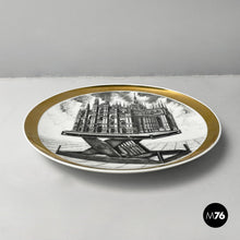 画像をギャラリービューアに読み込む, Decorative plate by Fornasetti, 1975
