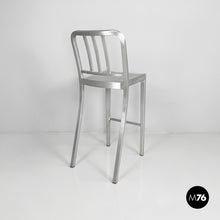 Carica l&#39;immagine nel visualizzatore di Gallery, Stool in aluminum Hudson by Philippe Starck for Emeco, 2000s
