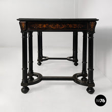 Load image into Gallery viewer, Inlaid wooden desk, mid-1800s
