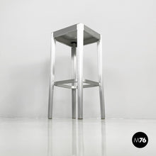 将图片加载到图库查看器，Stool in aluminum by Philippe Starck for Emeco, 2000s

