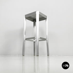 Stool in aluminum by Philippe Starck for Emeco, 2000s