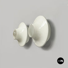 Carica l'immagine nel visualizzatore di Gallery, Wall lamps in opaline glass, 1970s
