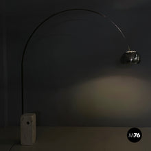 画像をギャラリービューアに読み込む, Floor lamp Arco by Achille and Piergiacomo Castiglioni for Flos, 1960s
