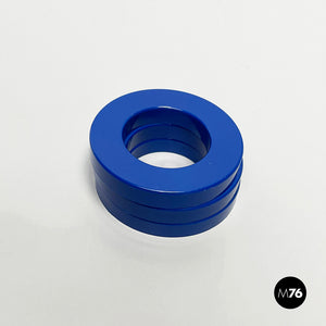 Blue rings for the perpetual wall calendar by Ring A Date, 2020s