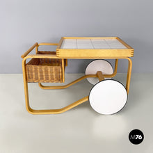 画像をギャラリービューアに読み込む, Cart Tea Trolley 900 by Alvar AAlto for Artek, 1970s
