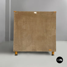 画像をギャラリービューアに読み込む, Chest of drawers in beige leather, 2000s

