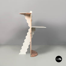 Carica l'immagine nel visualizzatore di Gallery, Display stand in white and pink marble, 1970s
