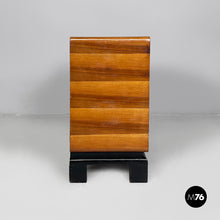 画像をギャラリービューアに読み込む, Bedside table in wood, 1930s
