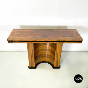 Wooden console, 1970s
