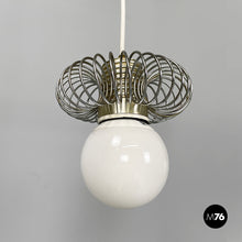 Load image into Gallery viewer, Chandeliers in metal, 1980s
