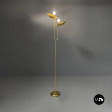 Charger l'image dans la galerie, Brass floor lamp, 1970s

