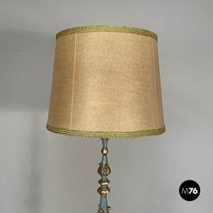 Floor lamp in wood, 1940s