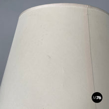 Load image into Gallery viewer, Floor lamp in fabric and green opaline glass, 1930s
